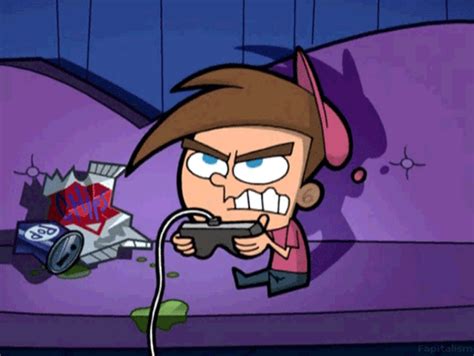 timmy turner gaming gif|The Fairly OddParents Gifs .